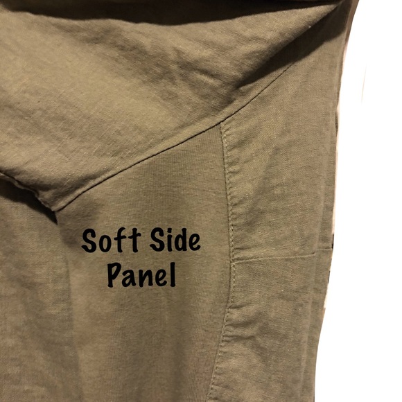 DONATED Shirt-Linen Blend, Snaps Silver Tone Accen - Picture 7 of 9